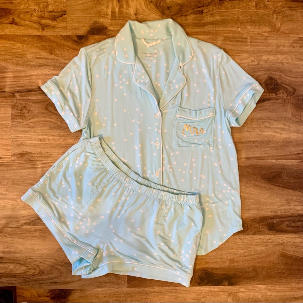Kate Spade Mrs Jersey Knit Pajamas - so soft